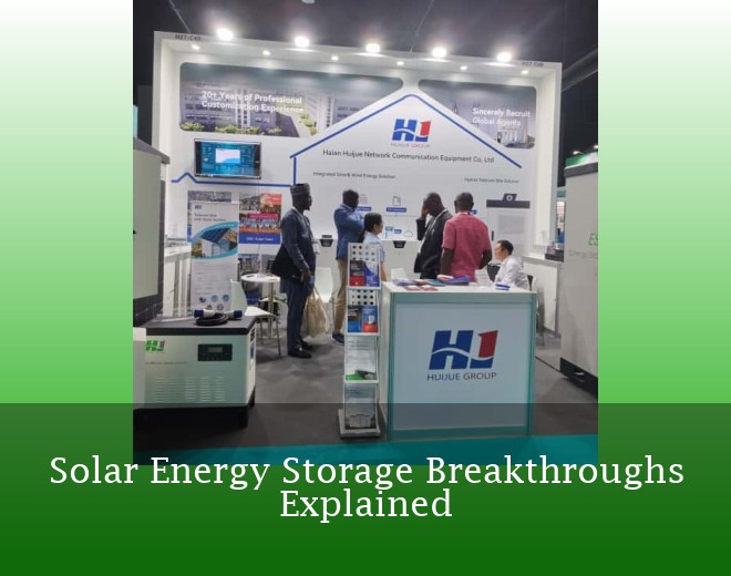Solar Energy Storage Breakthroughs Explained